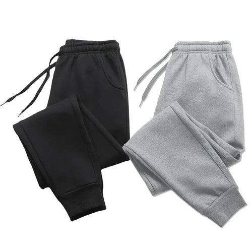 Men’s Casual Fleece Sweatpants – Winter Running Jogger Trousers