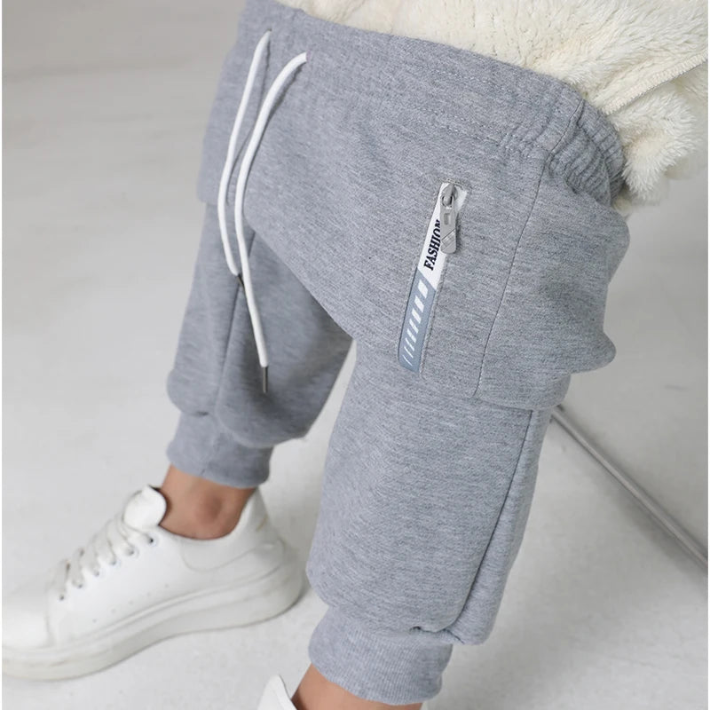 Women’s Jogger Pants with Side Zipper Pockets – Daily Casual/Commuting Wear