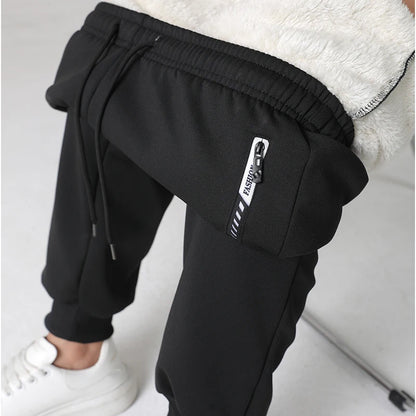 Women’s Jogger Pants with Side Zipper Pockets – Daily Casual/Commuting Wear