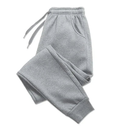 Men’s Casual Fleece Sweatpants – Winter Running Jogger Trousers