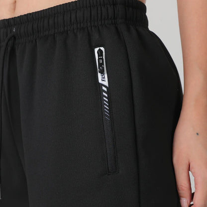 Women’s Jogger Pants with Side Zipper Pockets – Daily Casual/Commuting Wear