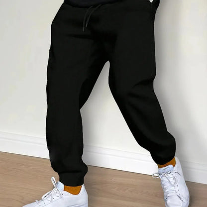 Men’s Casual Fleece Sweatpants – Winter Running Jogger Trousers