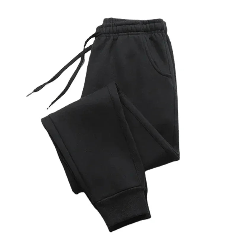 Men’s Casual Fleece Sweatpants – Winter Running Jogger Trousers